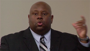 Curtis Odom, speaking